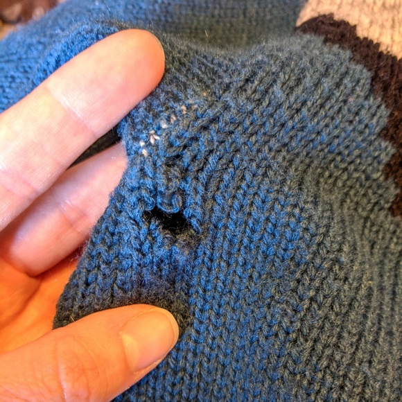 Vintage 1980s Union Bay Rad Geometric Sweater - Picture 6 of 6